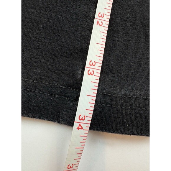 Y2K Ultra Low Rise Black Embroidered Flare Jeans, Small - Picture 8 of 11